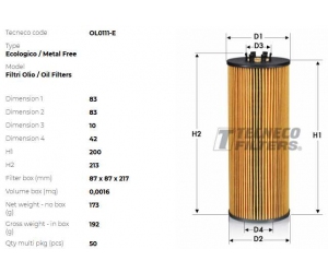 OL0111-E TECNECO FILTERS 